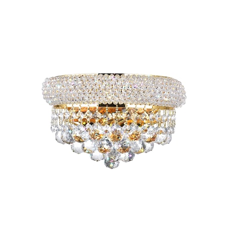 Cwi Lighting Empire 2 Light Wall Sconce With Gold Finish 8001W12G-A